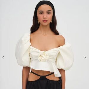 Judith Crop Blouse